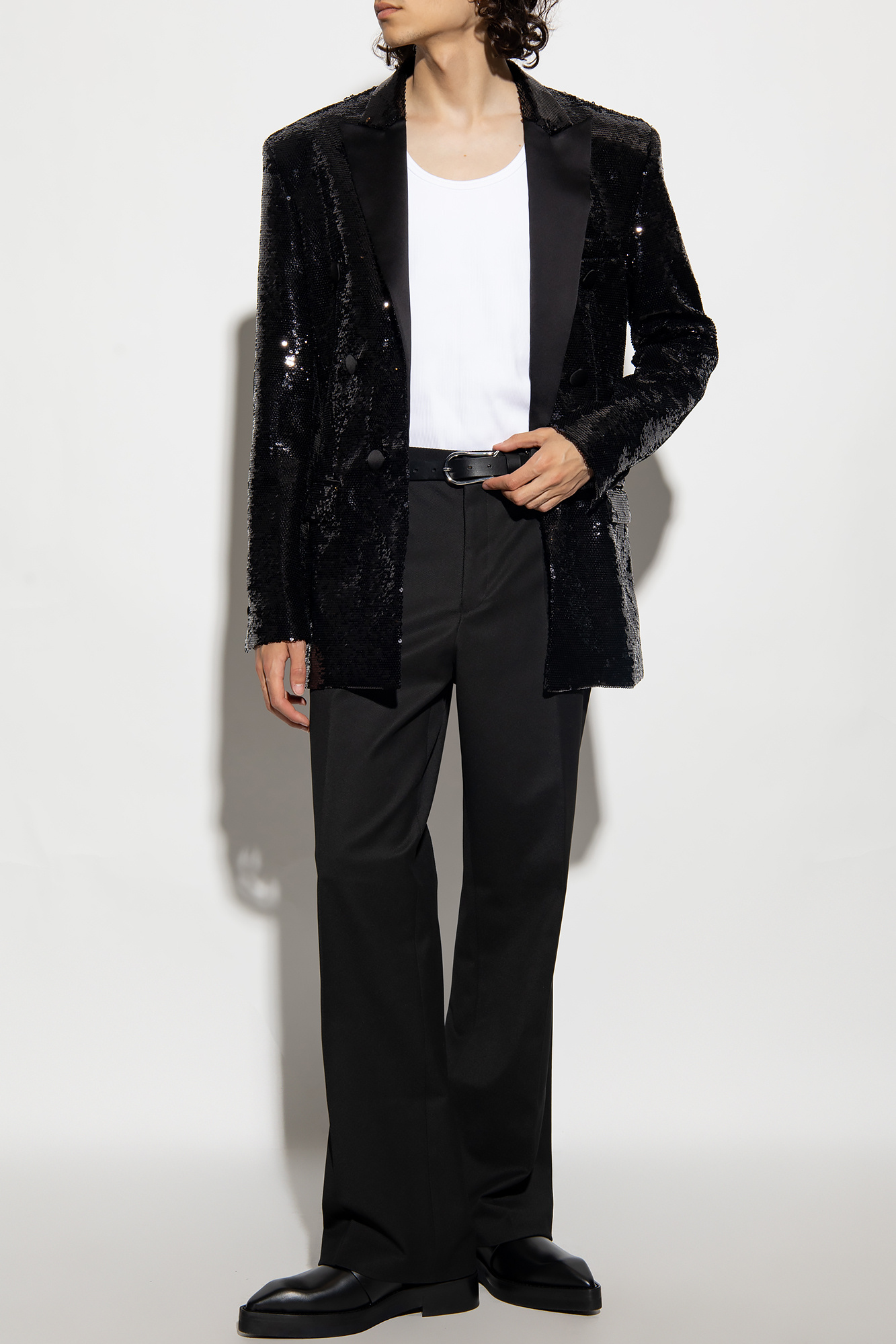 Balmain hot sale glitter blazer